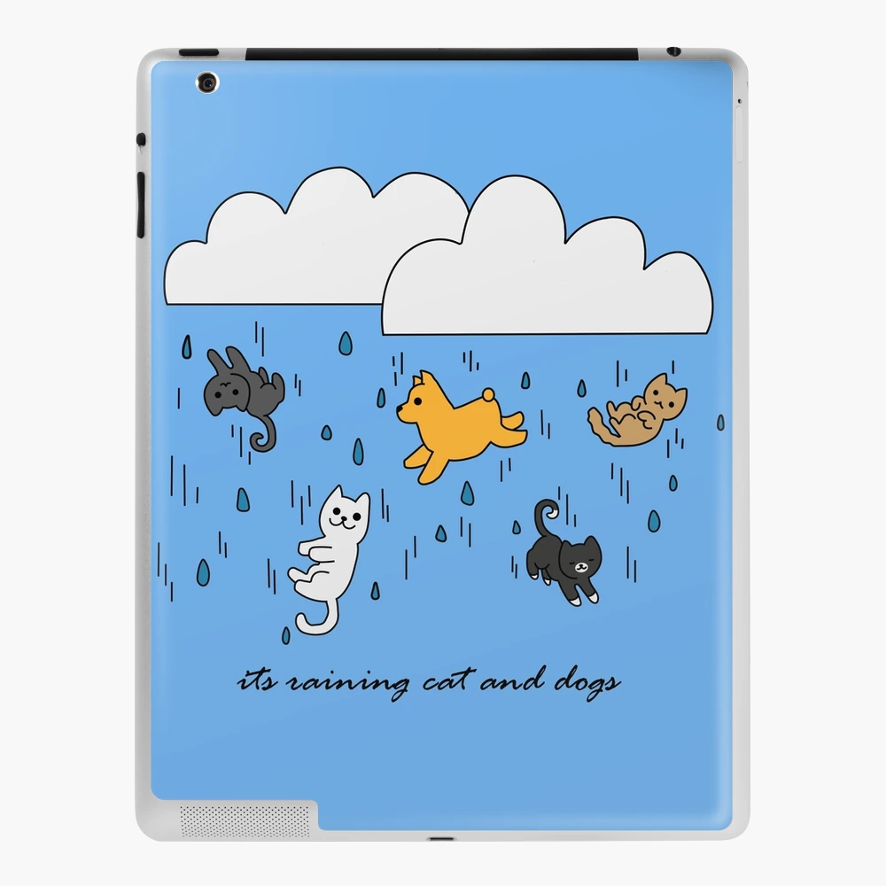 iPad-Hülle & Skin for Sale mit Es schüttet wie aus Eimern von Roevkos |  Redbubble