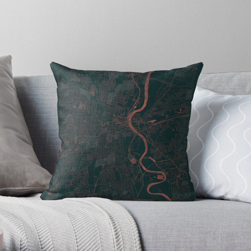Item preview, Throw Pillow designed and sold by HubertRoguski.