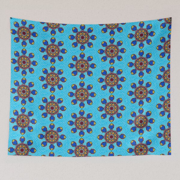 Item preview, Madhubani Painting Mandala - Indian Folk Art - Tribal Art  designed and sold by ShrutiCreates.