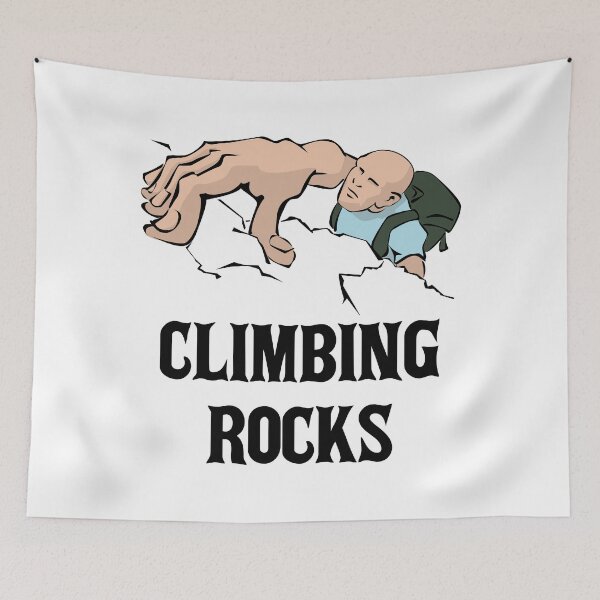 Item preview, ESCALANDO ROCAS designed and sold by DomGDesign.