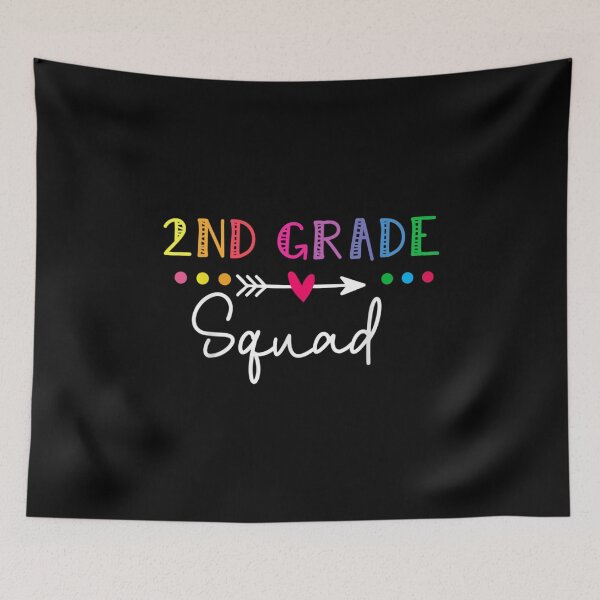 Item preview, 2nd Grade Squad Second Teacher Student Team Back To School designed and sold by AgnesGeller.