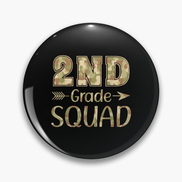 Item preview, 2nd Grade Squad Teacher & Student Camo Back To School designed and sold by AgnesGeller.