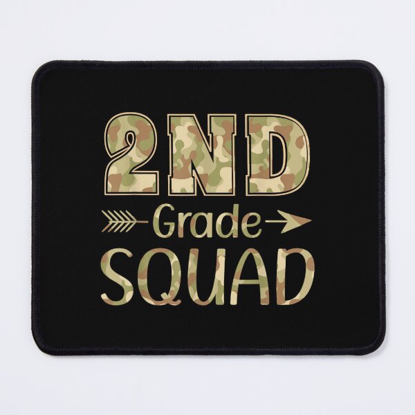 Item preview, 2nd Grade Squad Teacher & Student Camo Back To School designed and sold by AgnesGeller.