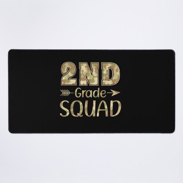 Item preview, 2nd Grade Squad Teacher & Student Camo Back To School designed and sold by AgnesGeller.