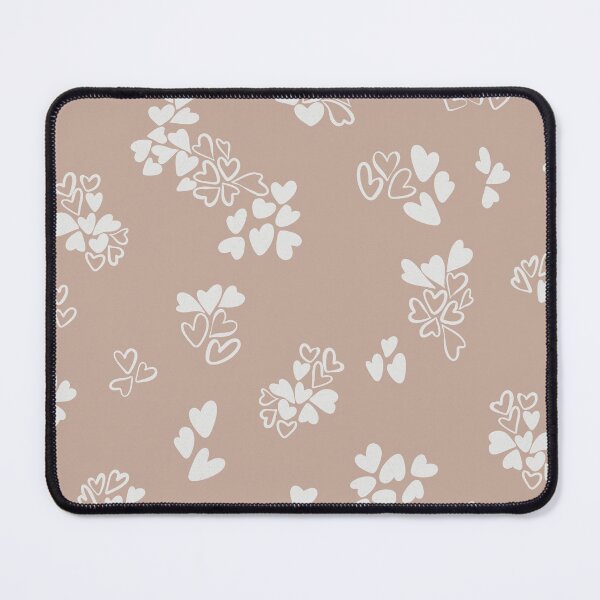 Item preview, Hand-Drawn Hearts Orange and White designed and sold by WalkSimplyArt.