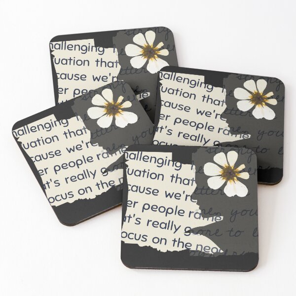 Item preview, flower girl dark image print designed and sold by TypeWrite.