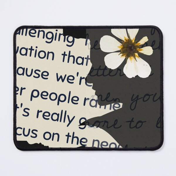 Item preview, flower girl dark image print designed and sold by TypeWrite.