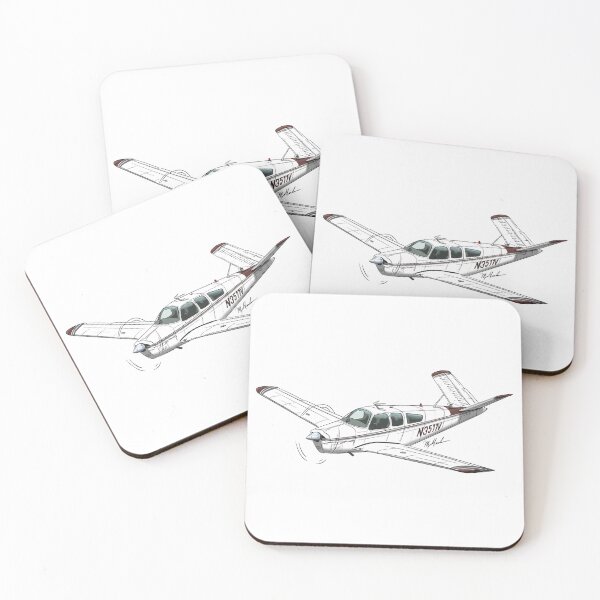 Item preview, Beechcraft Bonanza N3511V v tail designed and sold by Michael Garber.