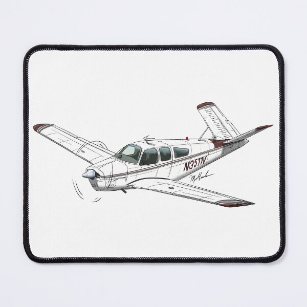 Item preview, Beechcraft Bonanza N3511V v tail designed and sold by Michael Garber.