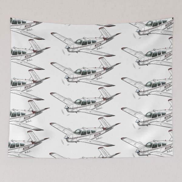 Item preview, Beechcraft Bonanza N3511V v tail designed and sold by Michael Garber.