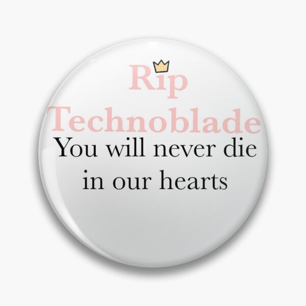 Item preview, Rip Technoblade designed and sold by caramelizedshop.