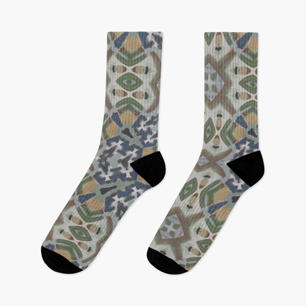 Item preview,  Sage Advice by Jenny Meehan 4 Hand Painted Look Painterly Patterns  designed and sold by Jenny Meehan Art Prints and Patterns  .