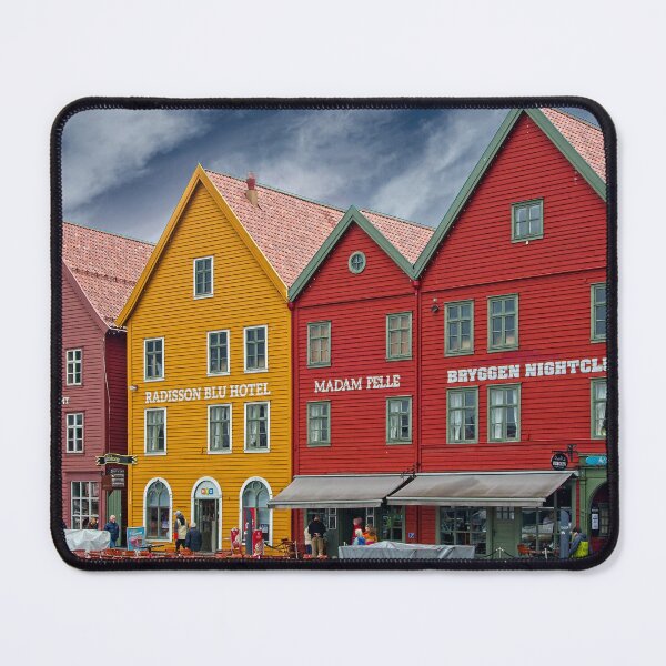 Item preview, Historic Bryggen Buildings in Bergen Norway designed and sold by Martyn R Arnold Fine Art Nature & Landscape Photography.