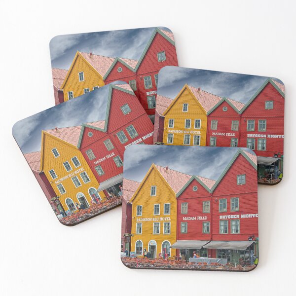 Item preview, Historic Bryggen Buildings in Bergen Norway designed and sold by Martyn R Arnold Fine Art Nature & Landscape Photography.