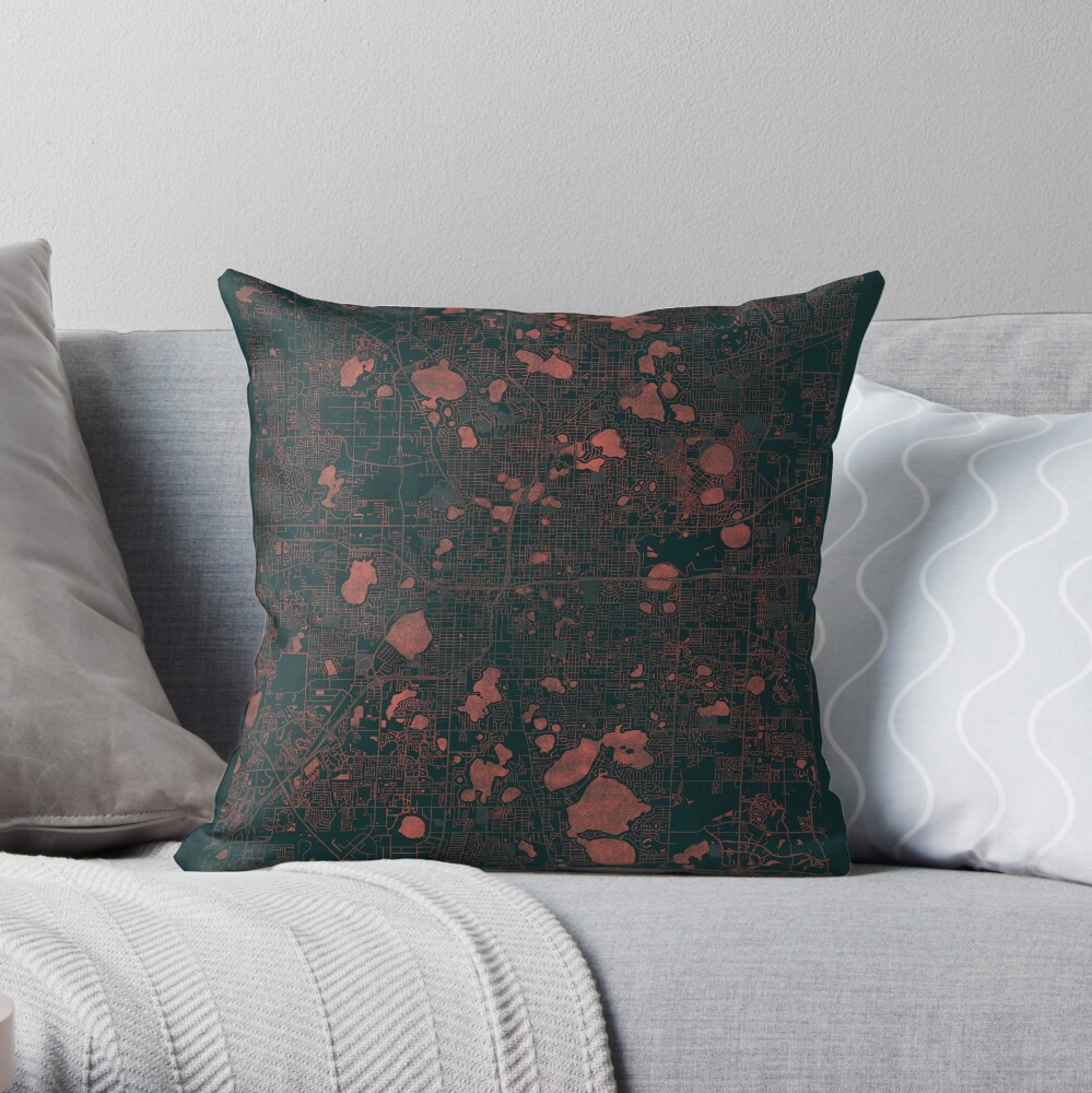 Item preview, Throw Pillow designed and sold by HubertRoguski.
