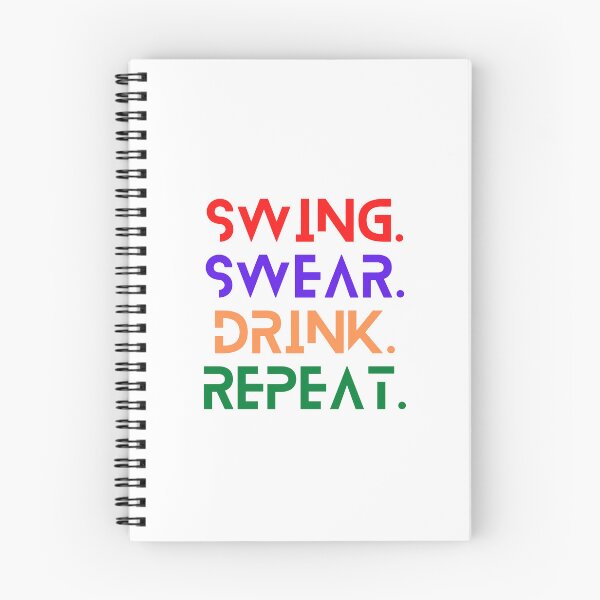 Item preview, Swing Swear Drink Repeat. designed and sold by Redone Dzn.