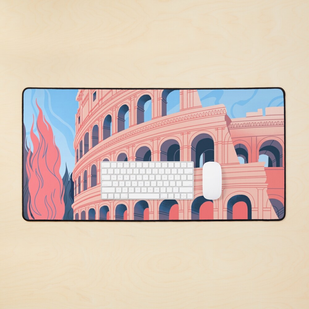 May Colosseum Mouse Pad