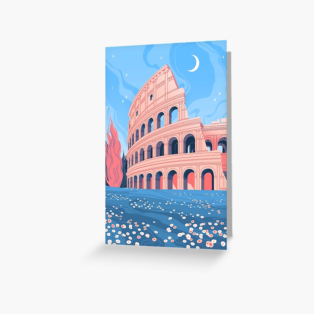 Item preview, Greeting Card designed and sold by flaroh.