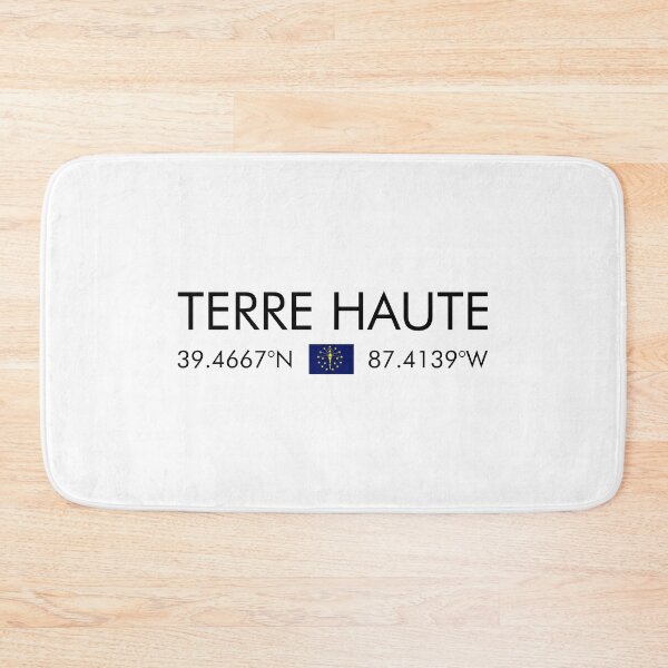Item preview, Indiana - Terre Haute City Coordinates designed and sold by n0madd.