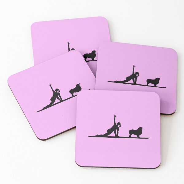 Item preview, SUP Yoga Aussie Paddleboarding Australian Shepherd Dog Mom designed and sold by Guarddogdrive.