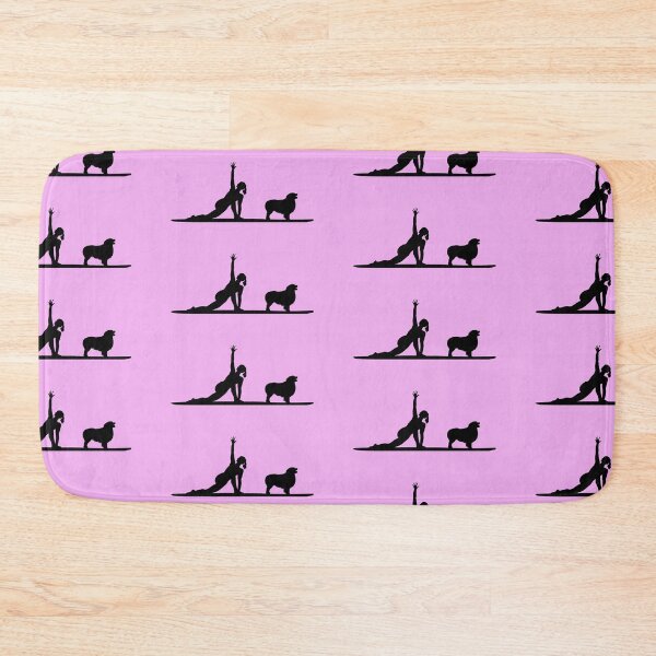 Item preview, SUP Yoga Aussie Paddleboarding Australian Shepherd Dog Mom designed and sold by Guarddogdrive.