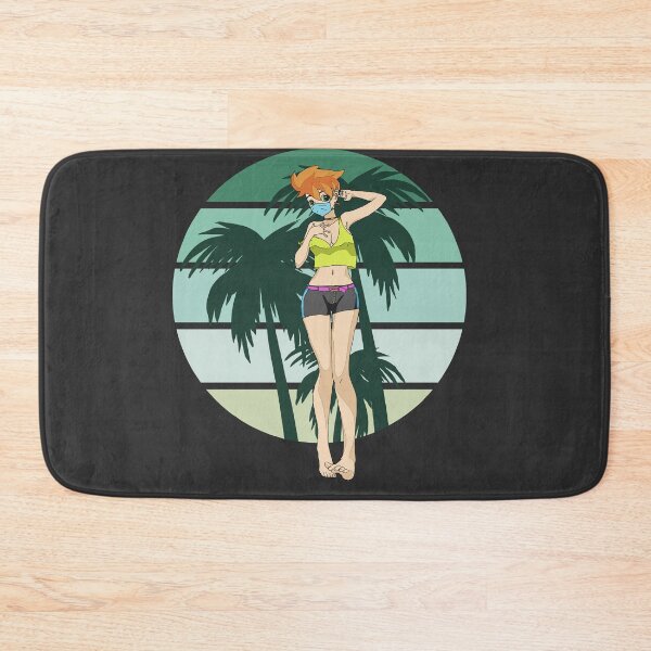 Item preview, Facemask Waifu and Retro Sunset - Ginger Hair designed and sold by Chubuter.