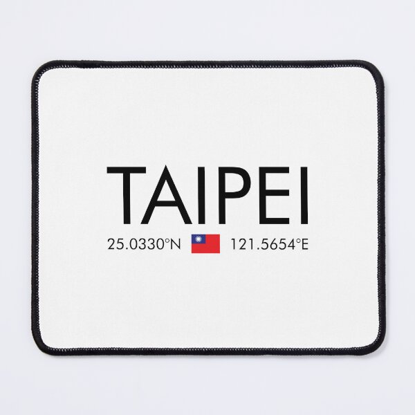 Item preview, Taiwan - Taipei City Coordinates designed and sold by n0madd.