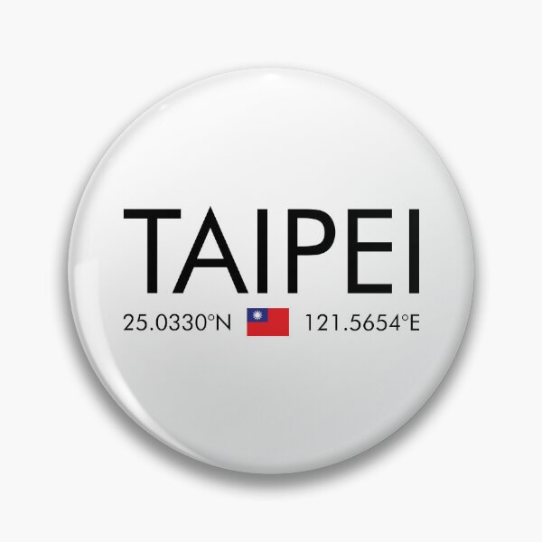 Item preview, Taiwan - Taipei City Coordinates designed and sold by n0madd.