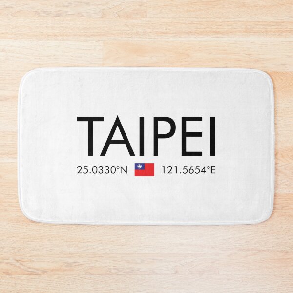 Item preview, Taiwan - Taipei City Coordinates designed and sold by n0madd.