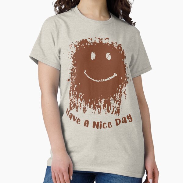 Item preview, Have A Nice Day Mud Face designed and sold by Alema Art.