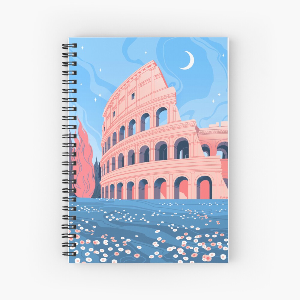 Item preview, Spiral Notebook designed and sold by flaroh.