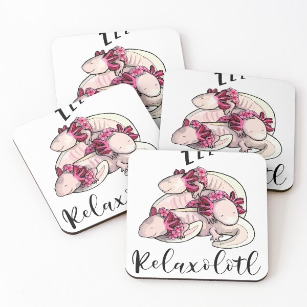 Item preview, Relaxolotl - Funny Axolotl designed and sold by SunsetGloww.