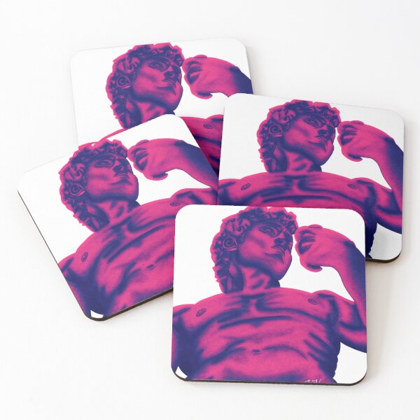 Item preview, Michelangelo’s David Sculpture (Neon) designed and sold by EN Tattoos & Designs.