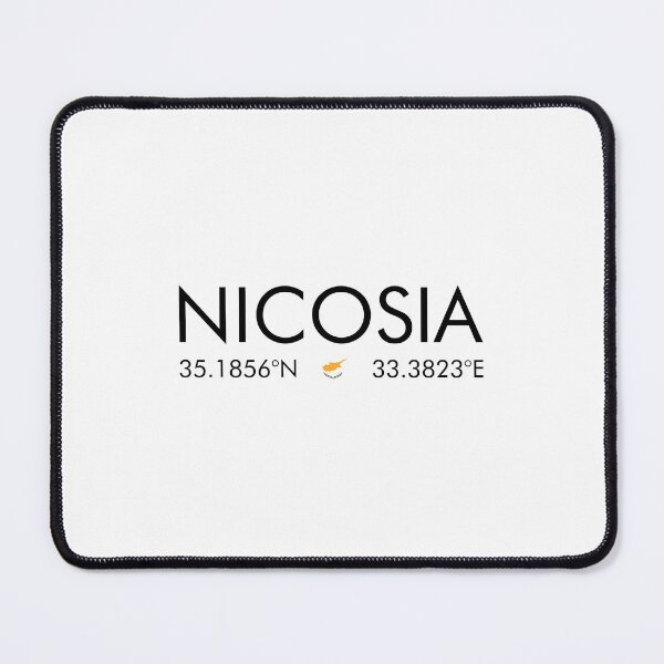 Item preview, Cyprus - Nicosia City Coordinates designed and sold by n0madd.