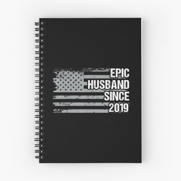 Item preview, 2nd Wedding Anniversary 2 Years Epic Husband Since 2019 designed and sold by AgnesGeller.