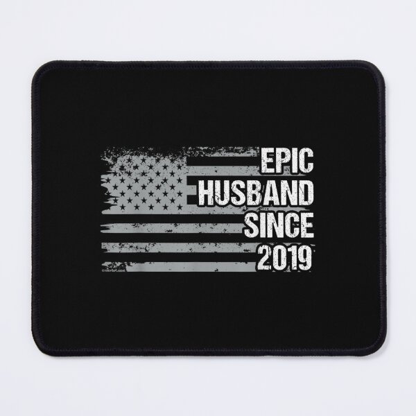 Item preview, 2nd Wedding Anniversary 2 Years Epic Husband Since 2019 designed and sold by AgnesGeller.