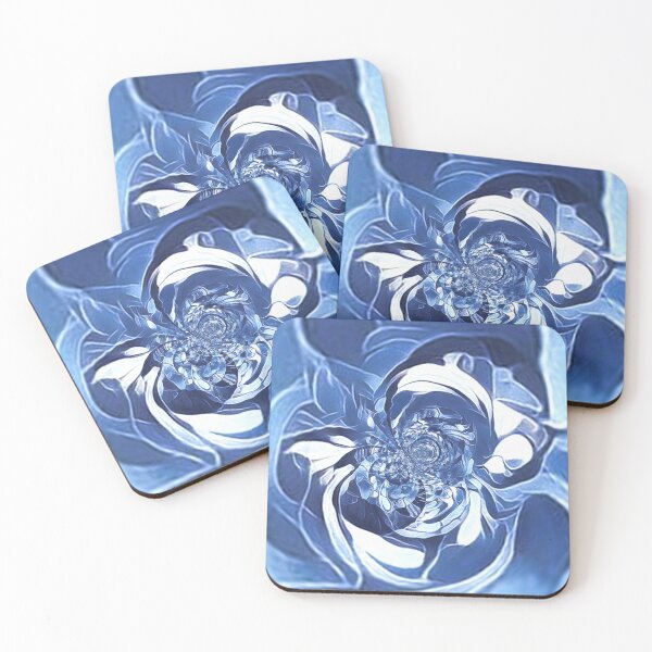 Item preview, complex pattern and design in shades of BLUE in ICE designed and sold by mister-john.