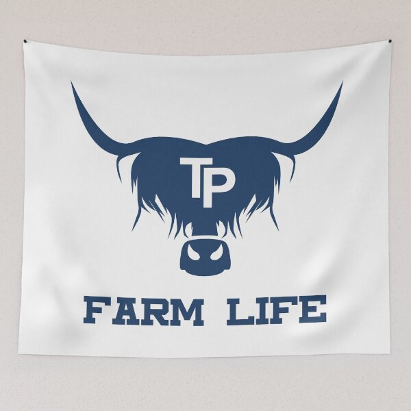 Item preview, Tom Pemberton Merch Farm Life Logo designed and sold by SamibShop.