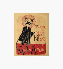 Tournee du Chat Noir Art Board