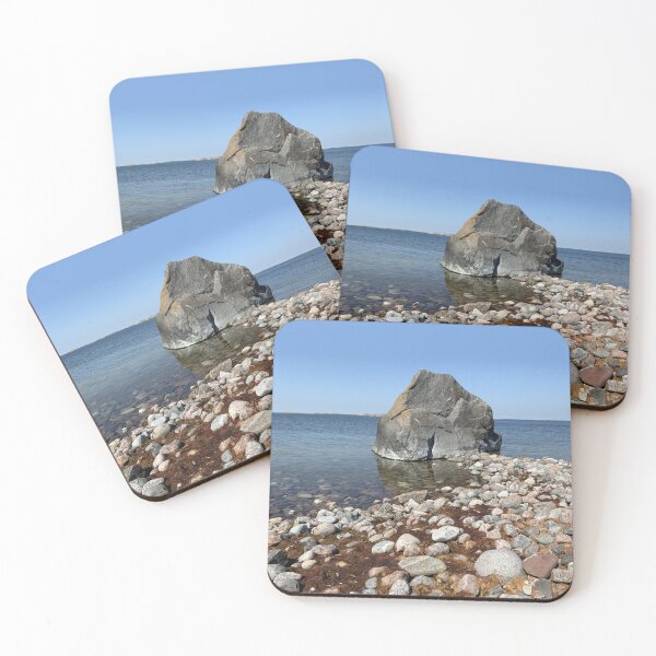 Item preview, Stone Beach by the Baltic Sea designed and sold by ArtPau.