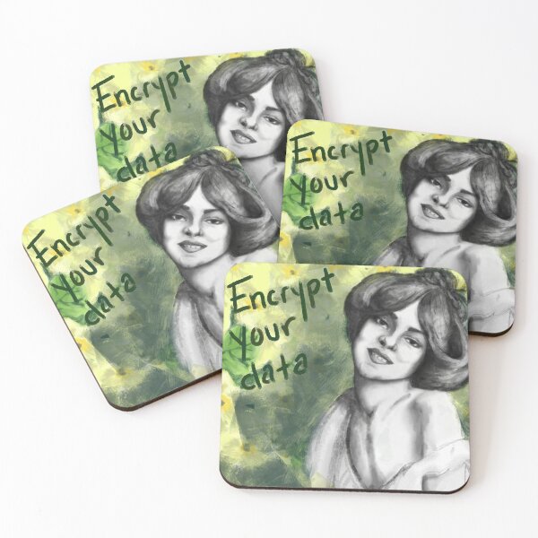 Item preview, For the Ladies, Gays and Theys Series: Encrypt Your Data designed and sold by NettlesandPaint.