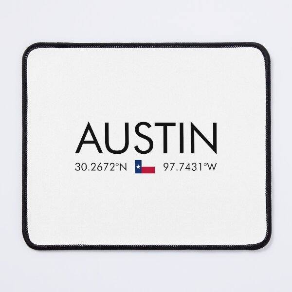Item preview, Texas - Austin City Coordinates designed and sold by n0madd.