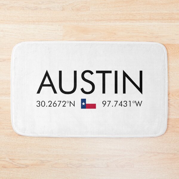 Item preview, Texas - Austin City Coordinates designed and sold by n0madd.
