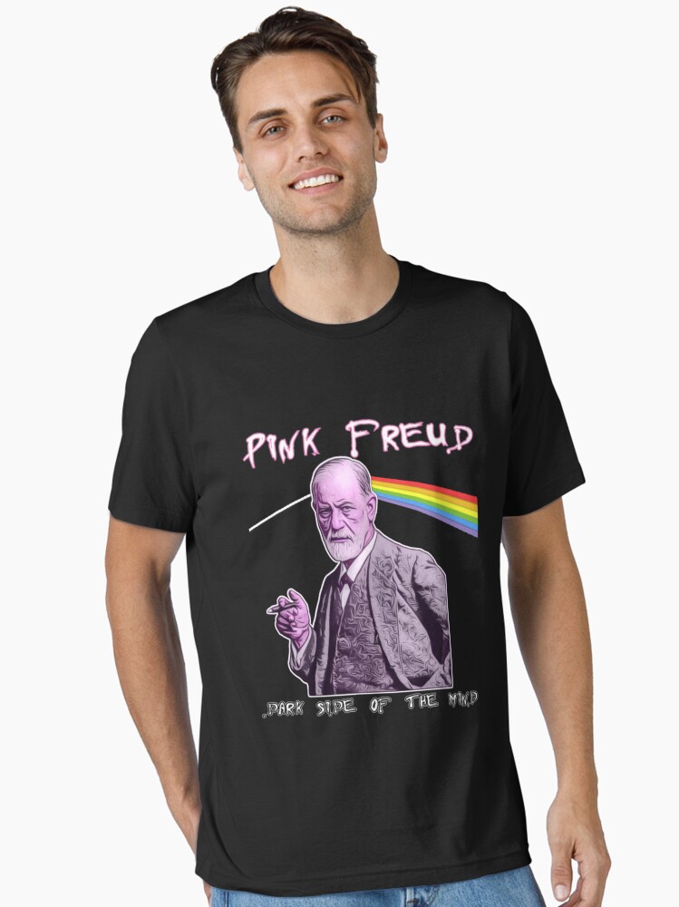 Pink Freud Dark Side Of The Mind Psychology T-Shirt