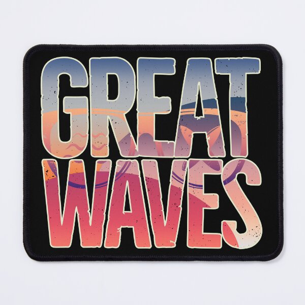 Item preview, GREAT WAVES designed and sold by lukas69graphic.