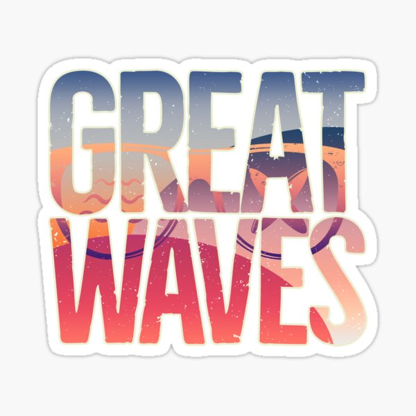 Aperçu de l'œuvre GRANDES VAGUES créée et vendue par lukas69graphic.