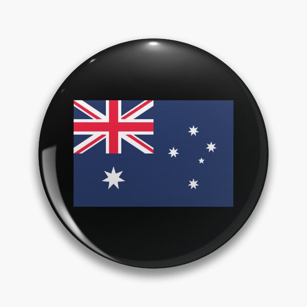 Item preview, Australia Flag (Small on Black) designed and sold by STUDIO-72.
