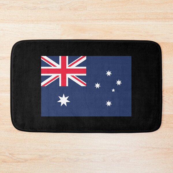 Item preview, Australia Flag (Small on Black) designed and sold by STUDIO-72.