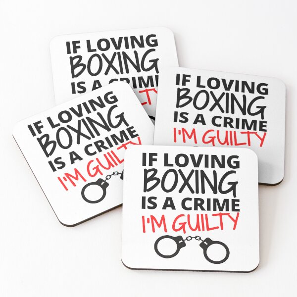 Item preview, If loving boxing is a crime. I'm guilty designed and sold by TheGreenGoat.