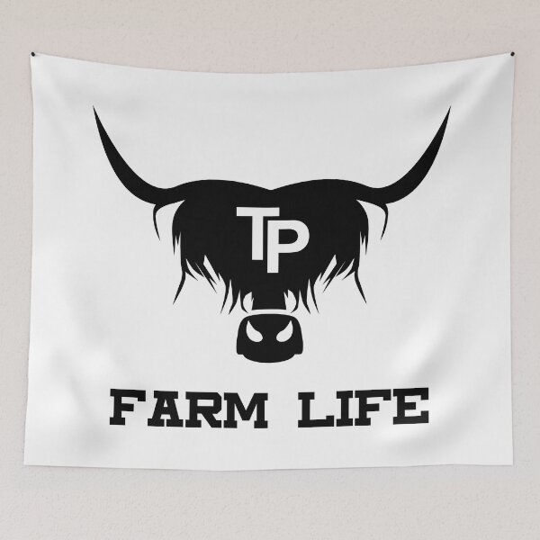 Item preview, Tom Pemberton Merch Farm Life Logo designed and sold by SamibShop.
